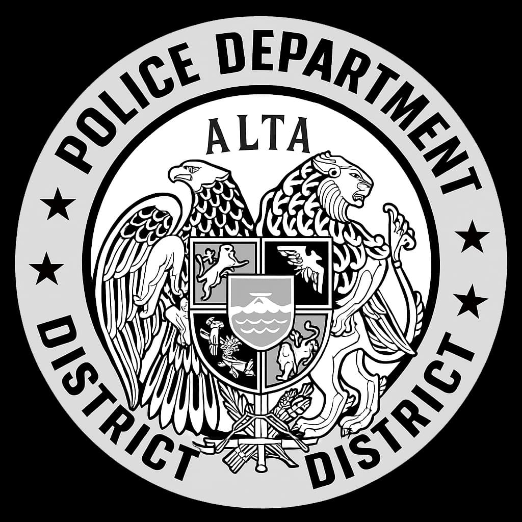 Logo Police Department Alta